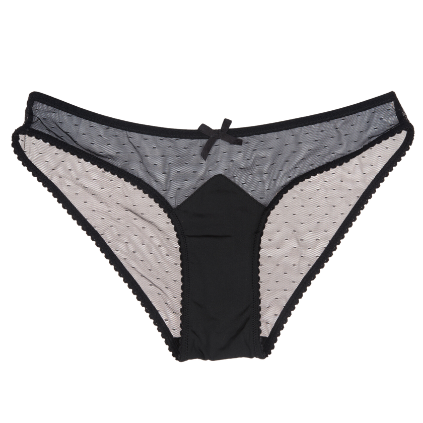 Bikini - Spotted Tulle / Noir